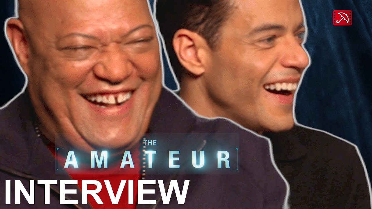 Laurence Fishburne & Rami Malek THE AMATEUR Interview (2025)