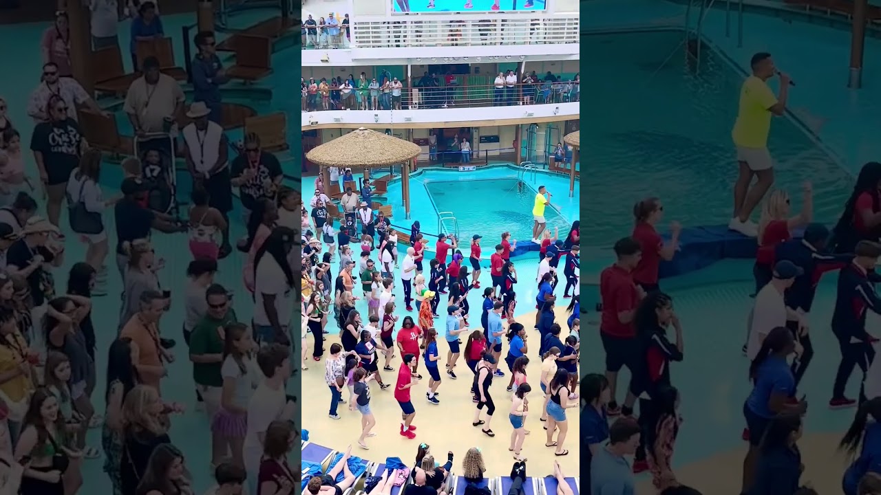 Cupid Shuffle on Carnival Cruise 😃!