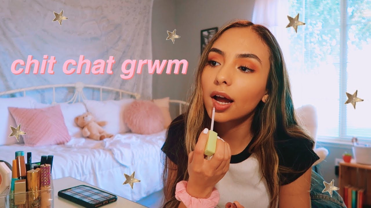 chit chat get ready with me + important updates!!