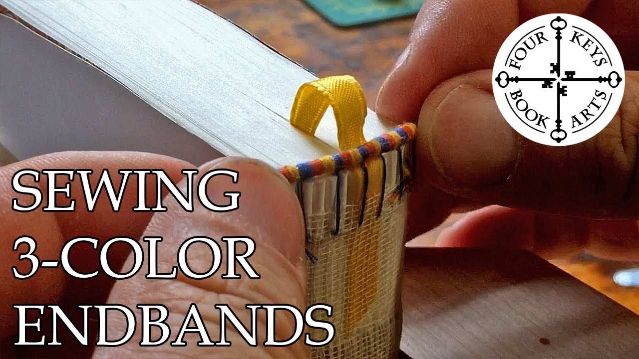 Making a Handmade Book - Part 2 - Rounding & Endbands