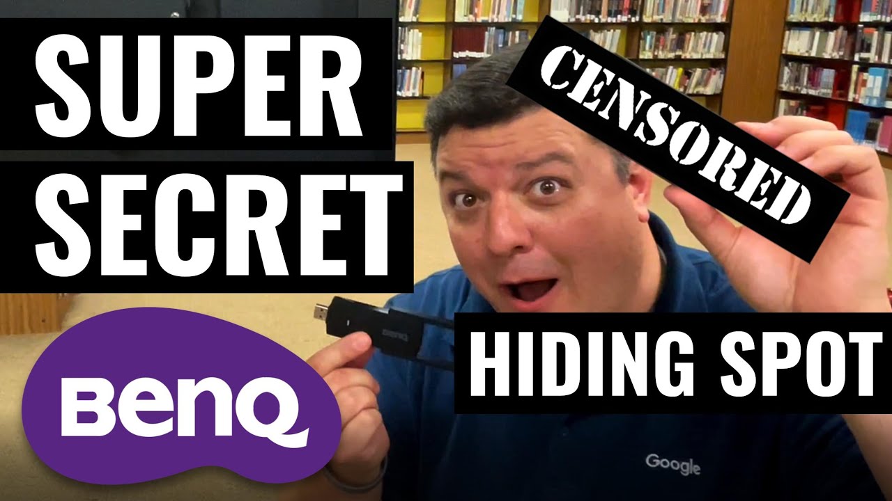 Super Secret Hiding Spot on my BenQ IFD