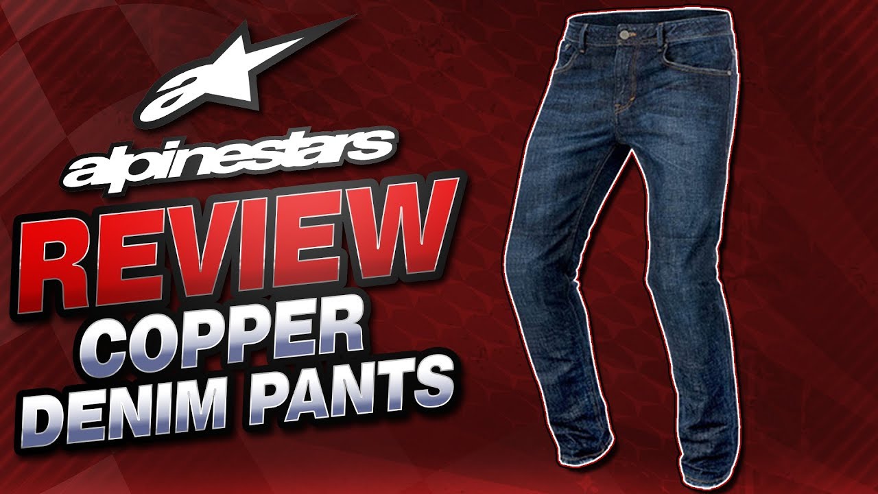 Alpinestars Copper Denim Pants Review from Sportbiketrackgear.com