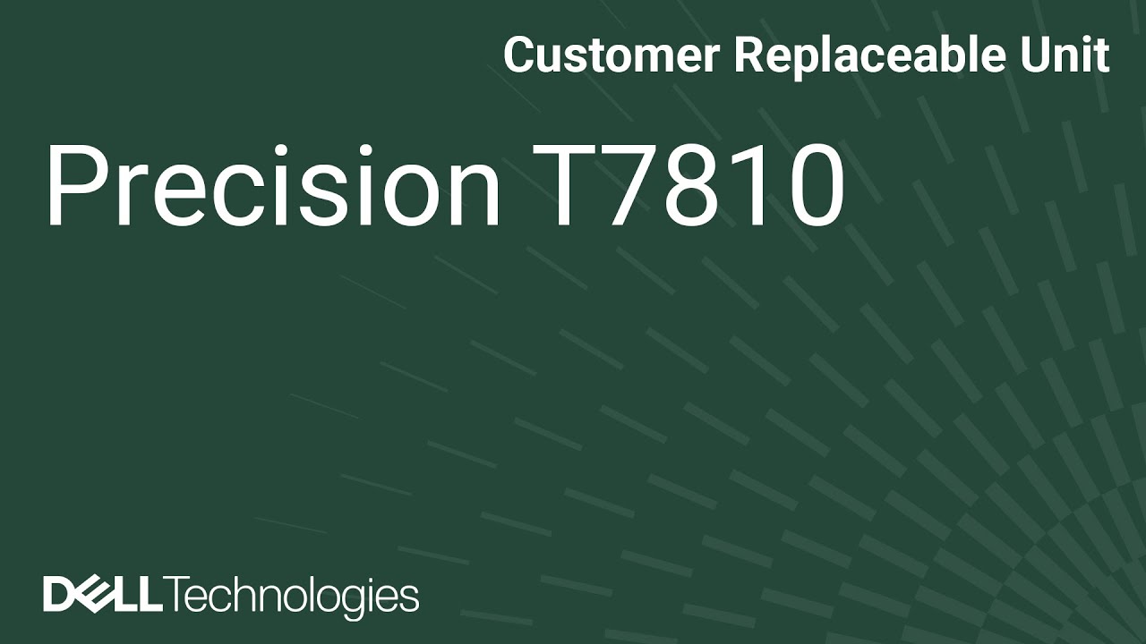 Dell Precision Tower 7810: Install Thunderbolt Card