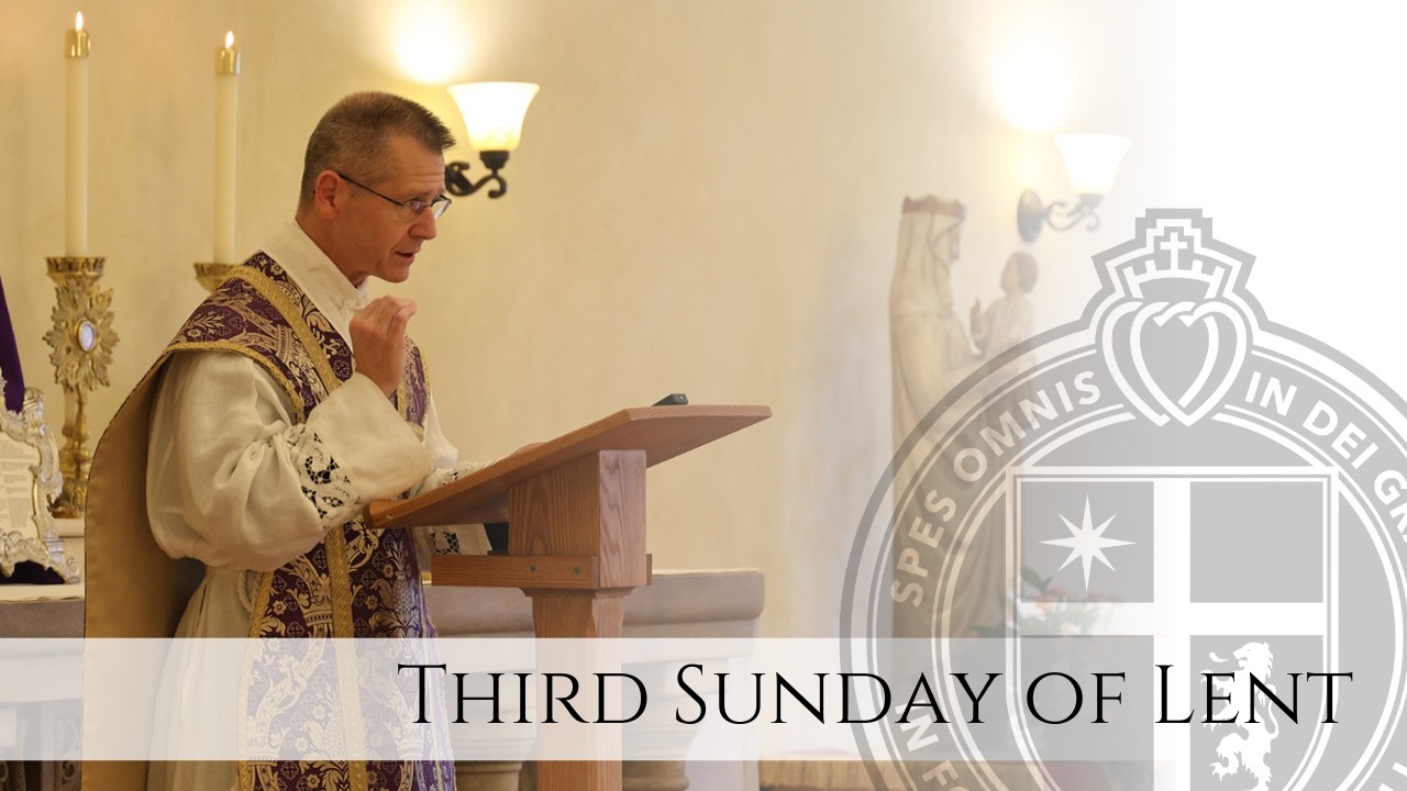 Sermon - On Complaining - Rev. Fr. Goshie  - Third Sunday of Lent - 3/8/26
