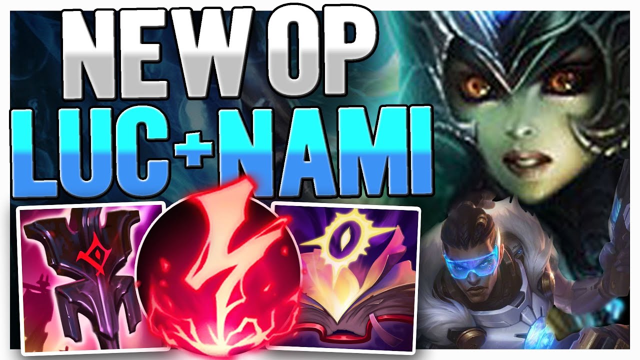 How to Play the NEW OP NAMI LUCIAN Bot Lane