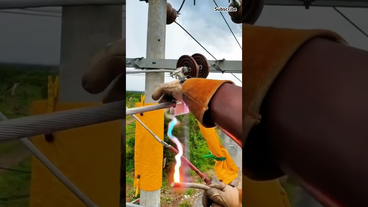 That's what 20,000 volts of high voltage electricity sounds like #shorts