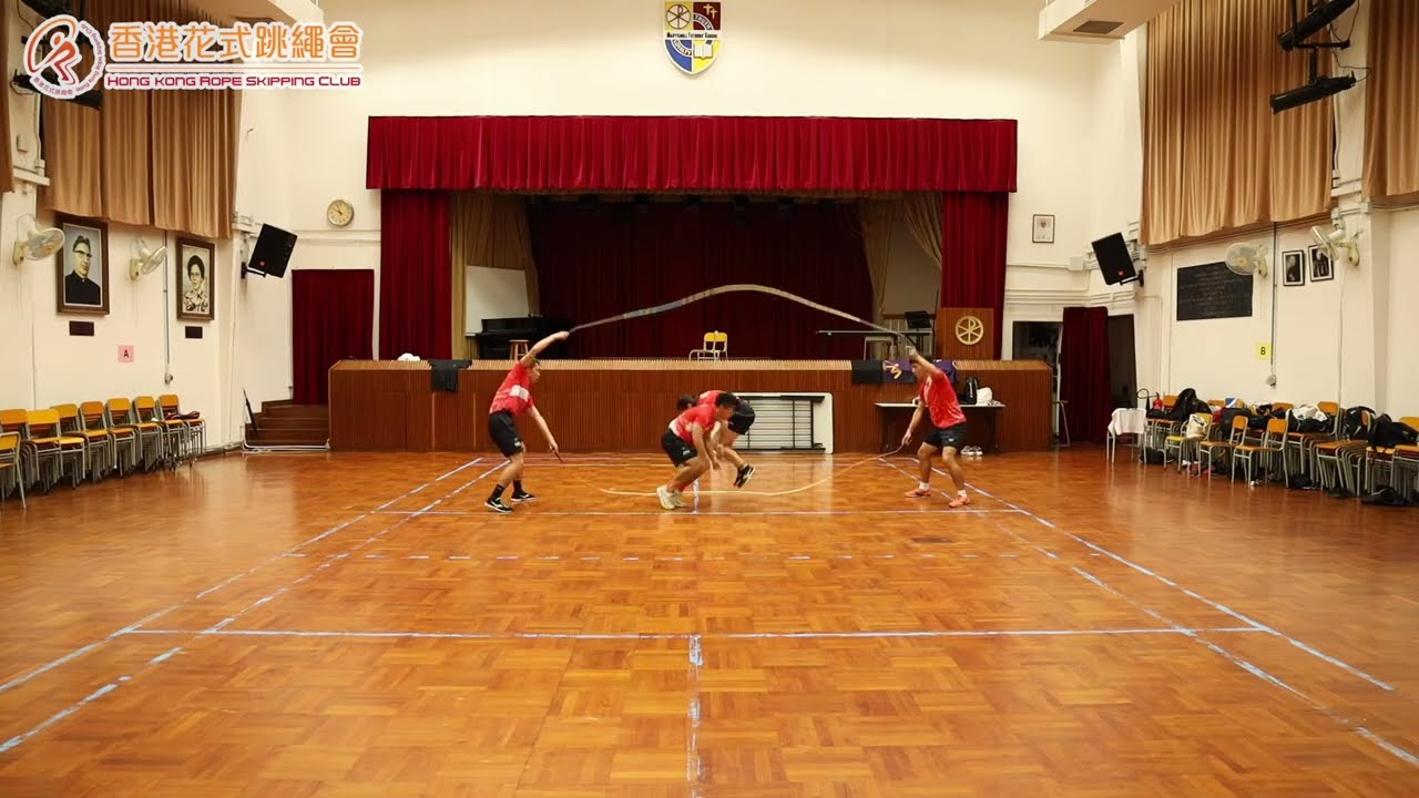 Mixed Team Rope Skipping WORLD CHAMPION | IJRU Virtual WC 2021 HK08 in Double Dutch Pair Freestyle