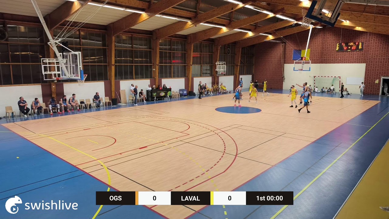 Live powered by Swish Live app OGS VS LAVAL