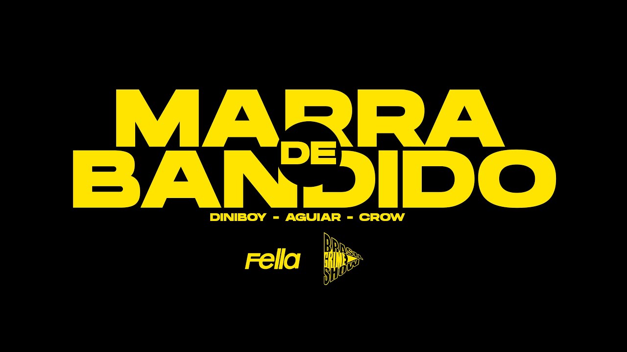 Fella Rap & @BrasilGrimeShow: @crowfella @aguiarfella - Marra De Bandido [Prod. @diniboy13]