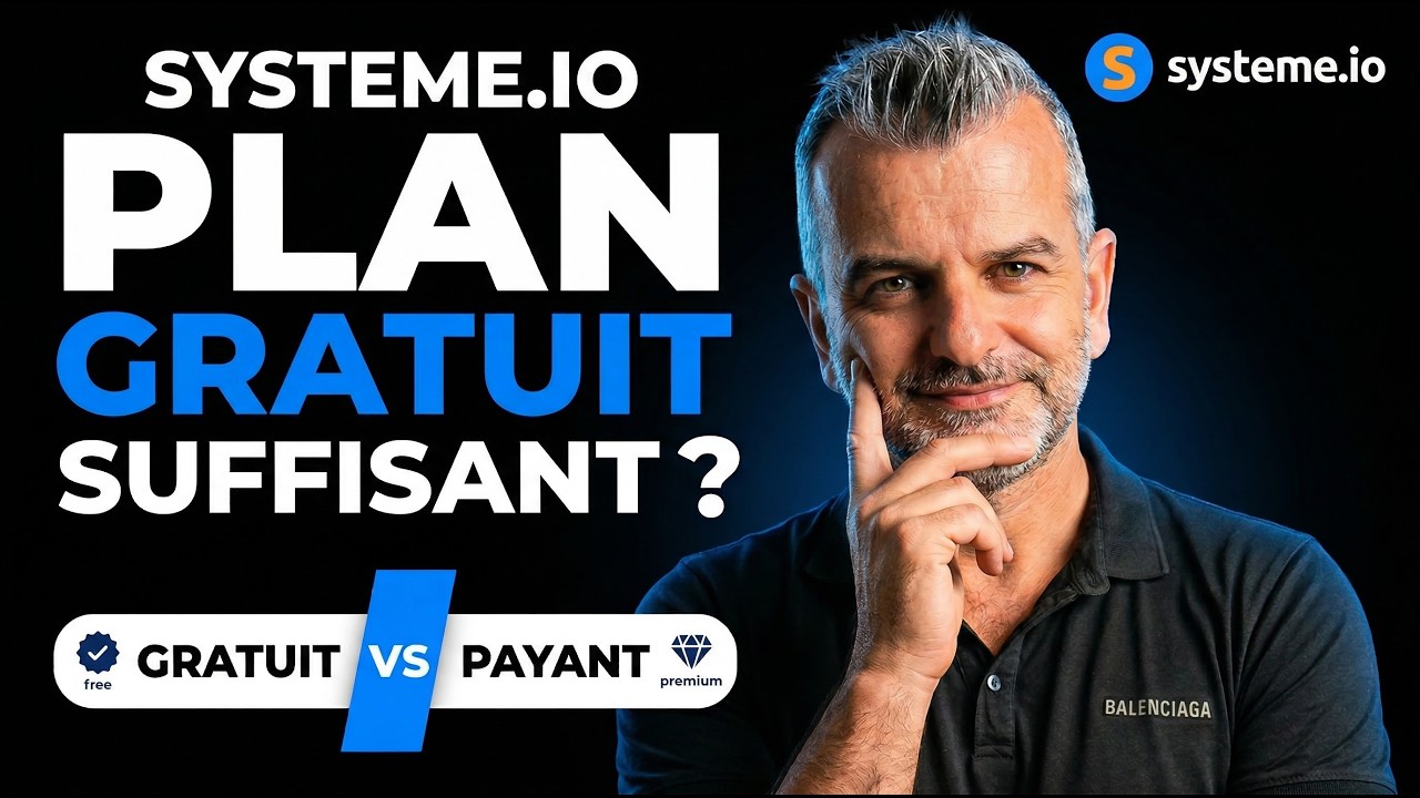 Systeme io : est ce que le plan gratuit est suffisant pour ton business ?