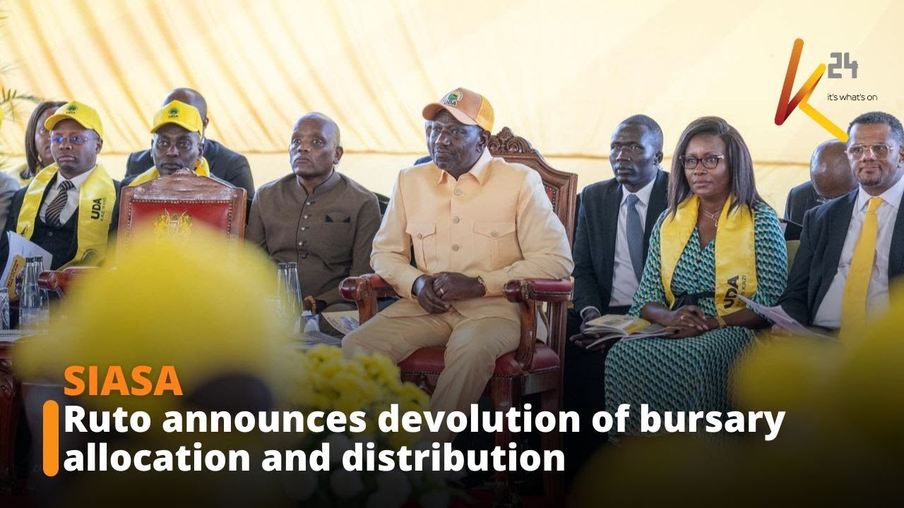 Ruto announces devolution of bursary allocation and distribution