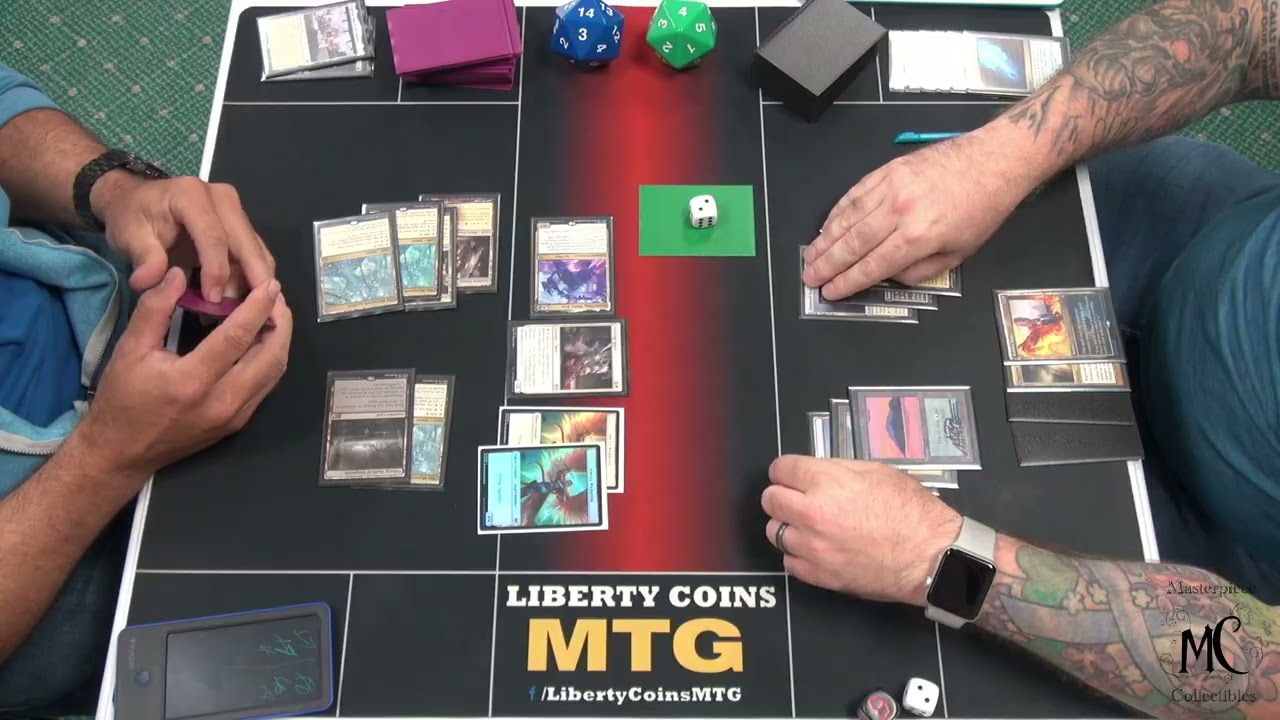 Орзовский Смазохвост ⚪⚫ против Азориус Контрол 🔵⚪ | MTG Pioneer 26.09.25 | Раунд 2