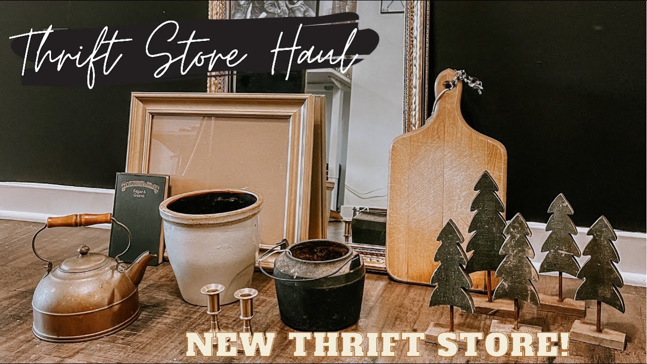 COME THRIFT WITH ME | Home Decor Haul *Antique Shopping*