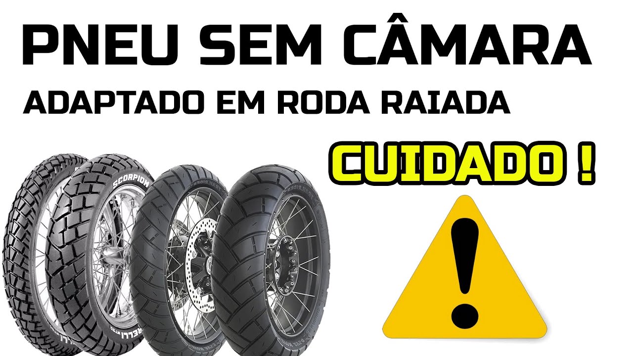 ADAPTAR PNEU SEM C&Acirc;MARA EM RODA RAIADA - OPINI&Atilde;O DIEGOCM
