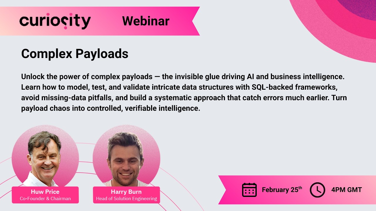 Complex Payloads Webinar