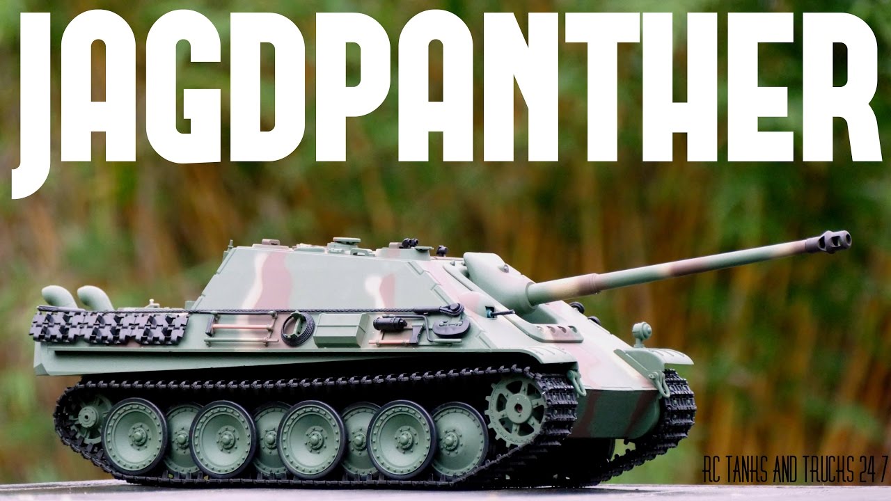 JAGDPANTHER Tank Destroyer - Heng Long 1/16 RC Tank - Full Review
