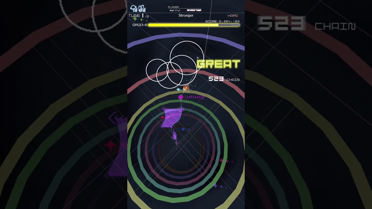 Stronger(HARD) FC PERFECT 【GROOVE COASTER 3EX】
