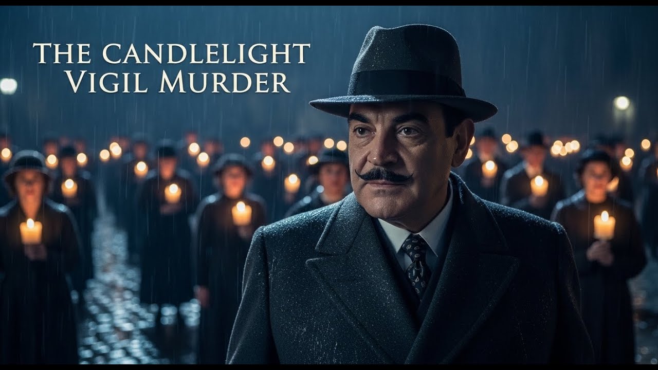 The Candlelight Vigil Murder | Hercule Poirot Unravels a Christmas Eve Chapel Crime