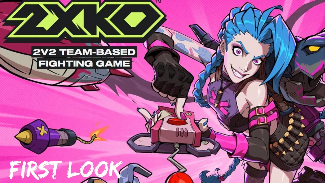 2XKO : New 2V2 Tag Fighter Game From Riot - Frist Look Gameplay