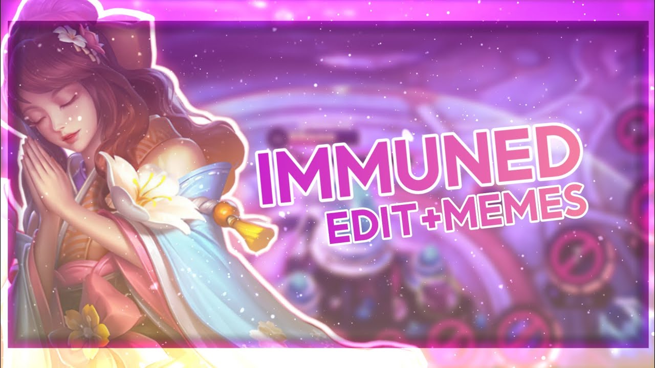「immuning skills be like 😁😂 」Mobile Legends