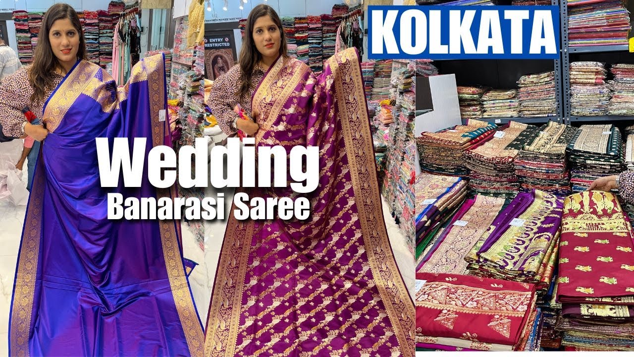 Kolkata Wedding Banarasi Saree | Barabazar Banarasi Saree Collection 2025