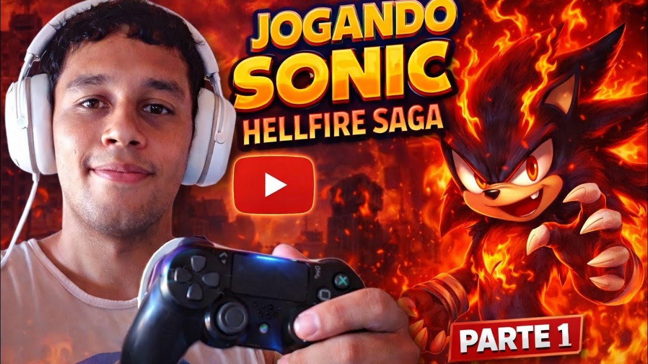 Jogando sonic hellfire saga apedido de um inscrito 