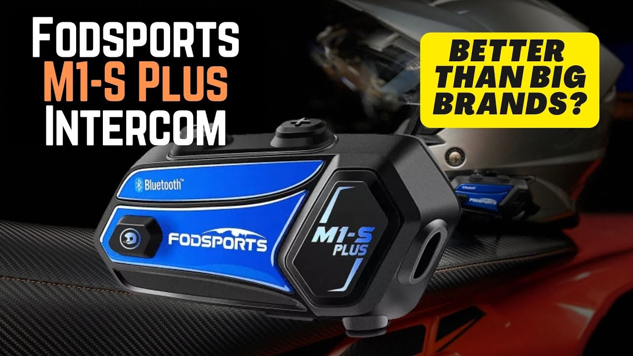 Helmet intercom review: Fodsports M1-S Plus