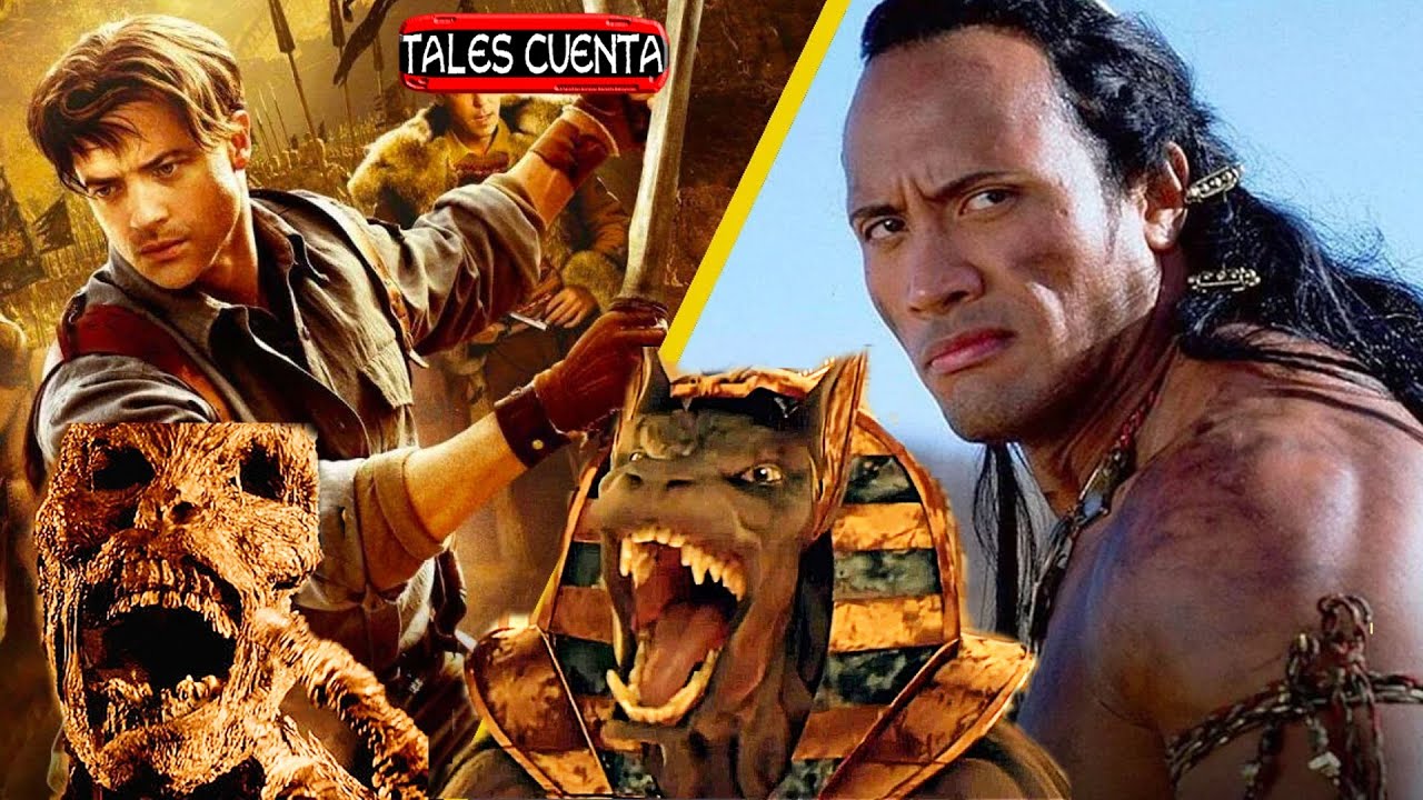 SAGA LA MOMIA Y EL REY ESCORPION (HISTORIA COMPLETA) EN 1 VIDEO