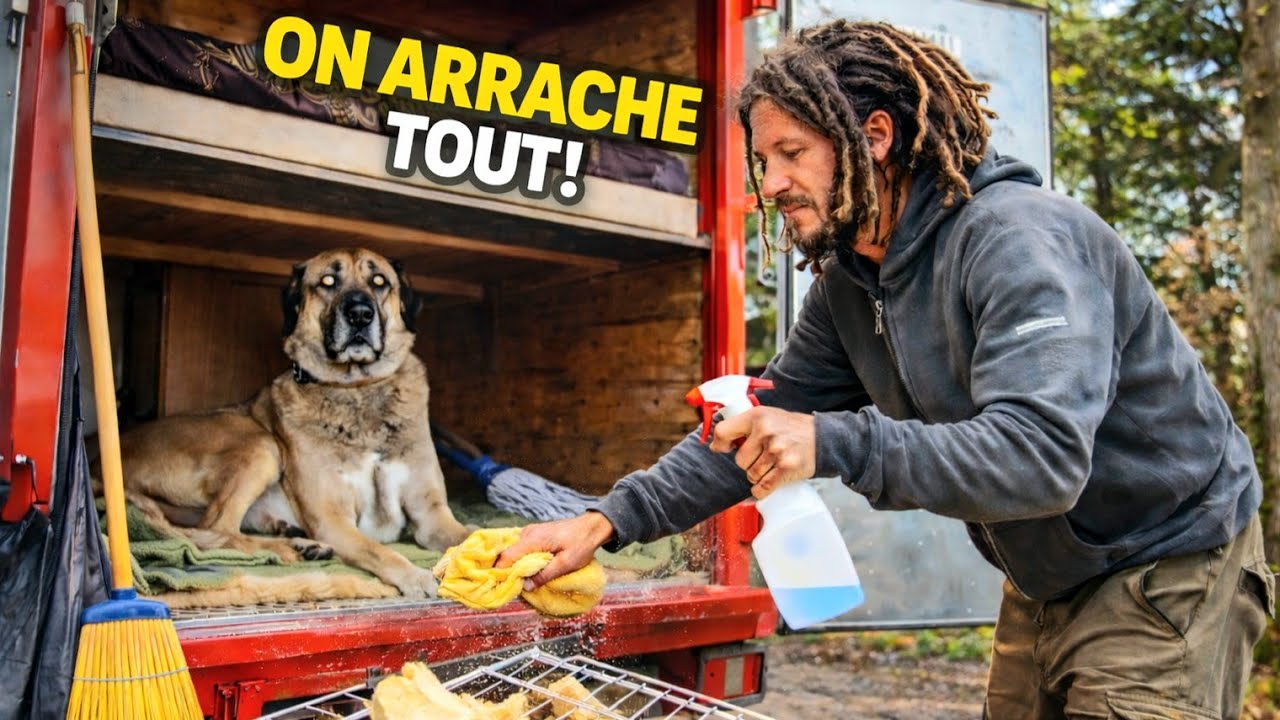 JE FAIS LE GRAND M&Eacute;NAGE DE PRINTEMPS DANS MON CAMION ! 