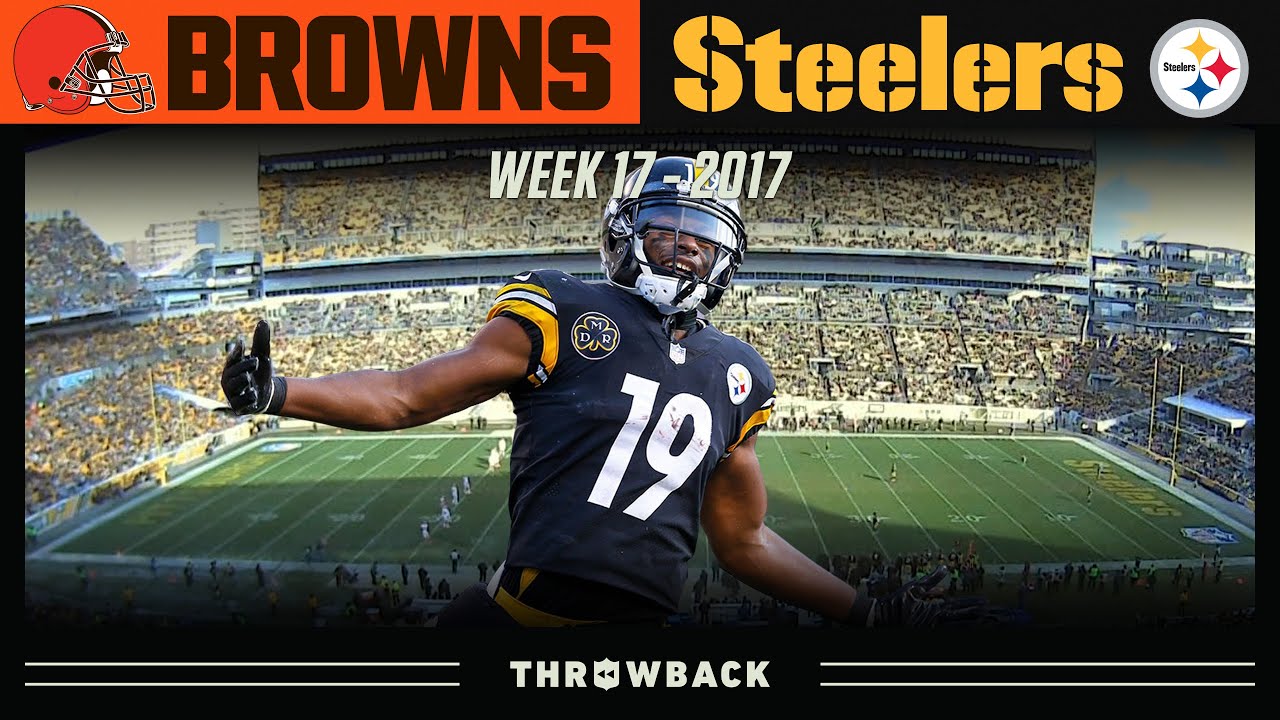 JuJu Does It All! (Browns vs. Steelers 2017, Week 17)