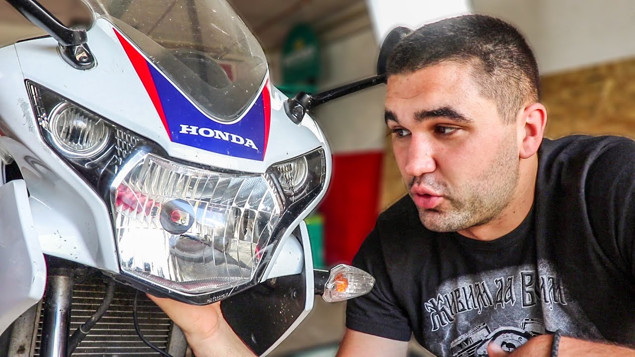 KAKO UGRADITI LED SIJALICU U MOTOR | HONDA CBR 125