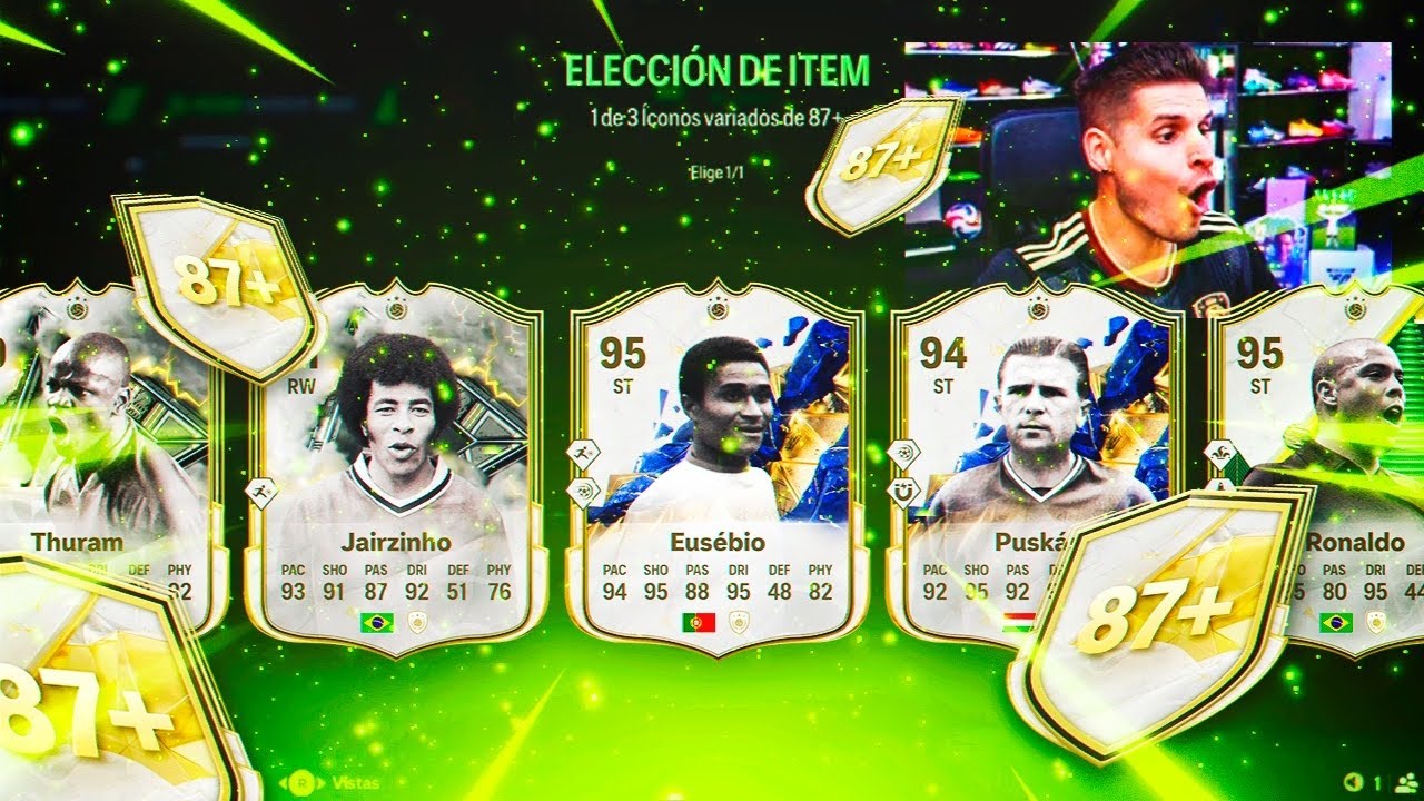 ABRO MUCHOS PLAYER PICK DE ICONO +87 Y SACAMOS ICONOS INCREIBLES!! | FC 25