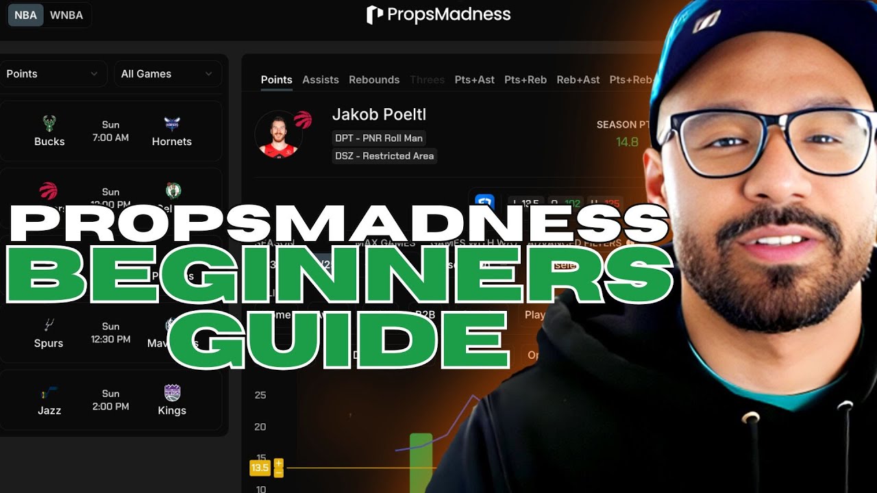 The Best Tool For NBA Player Props! Here's How To Use It.