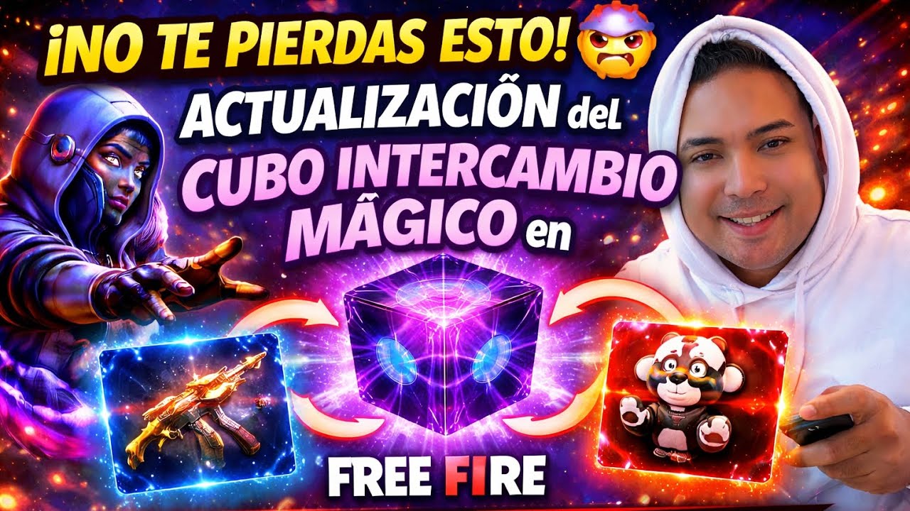 ¡NO TE PIERDAS ESTO! 🤯 ACTUALIZACIÓN del CUBO INTERCAMBIO MÁGICO en FREE FIRE #freefire #shorviral 