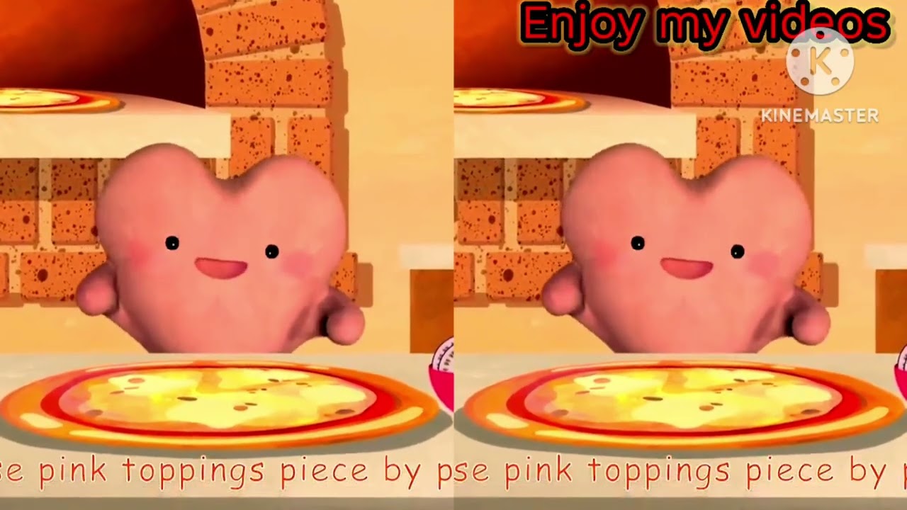 Choose pink topping 🍠🌰🫑piece by piece ||Sponsored By Gamavasion Csupo Effects