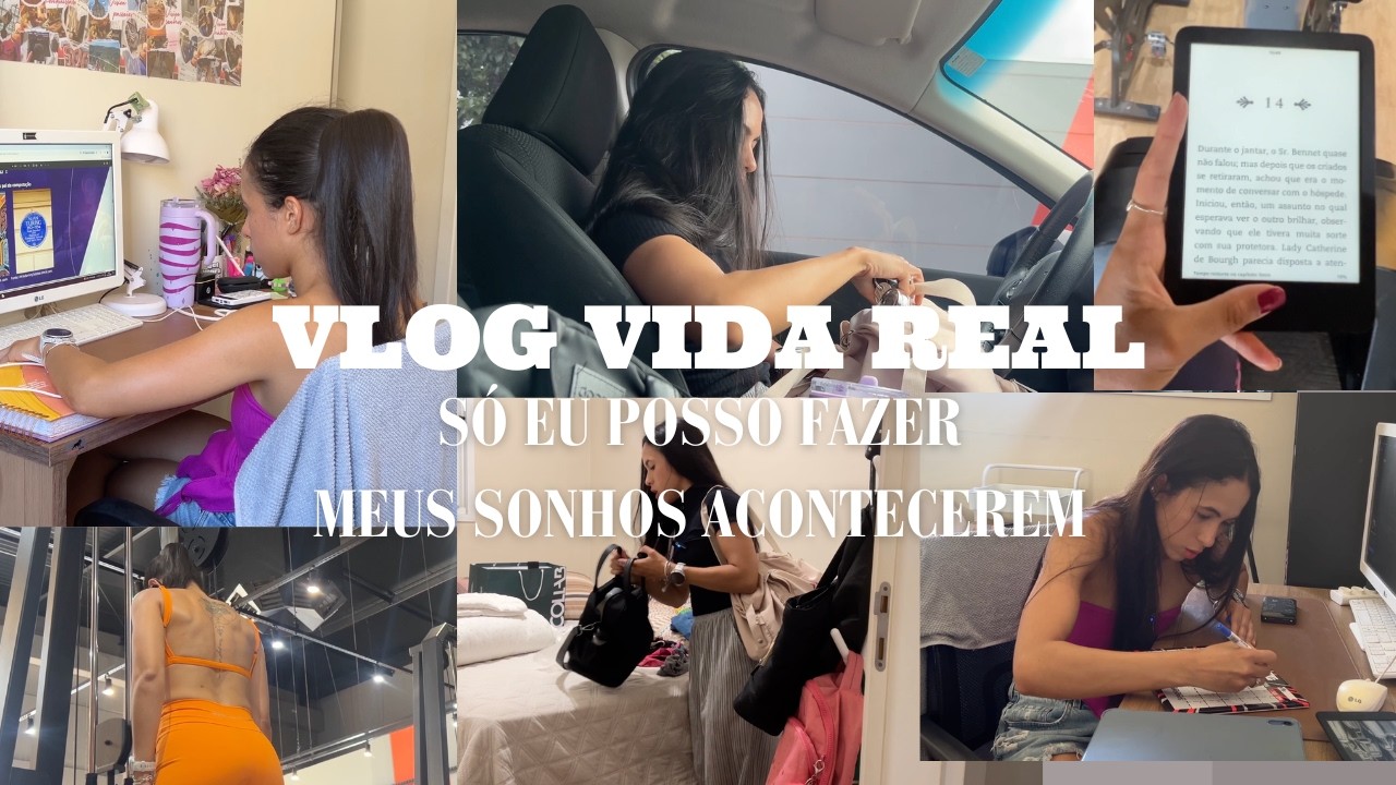 vlog vida real morando sozinha e fazendo a vida acontecer | trabalho, casa, treino e estudo