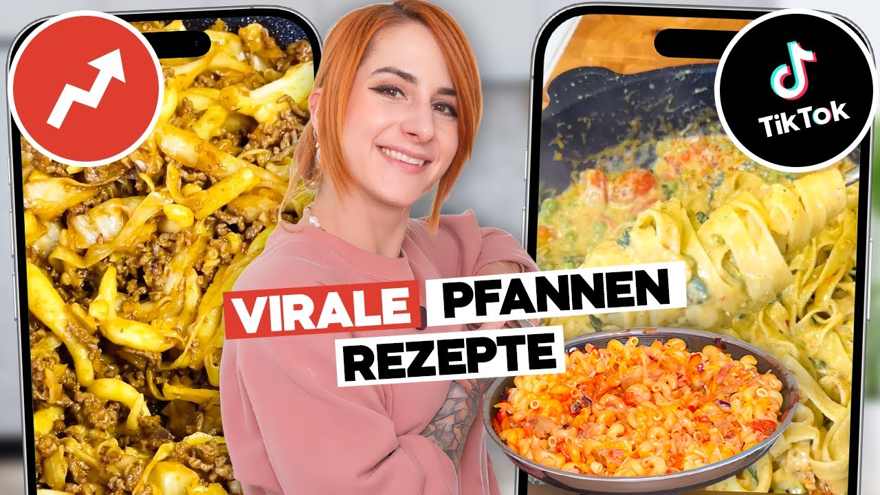 Ich teste virale Pfannen Rezepte 2025 von TikTok 🤯