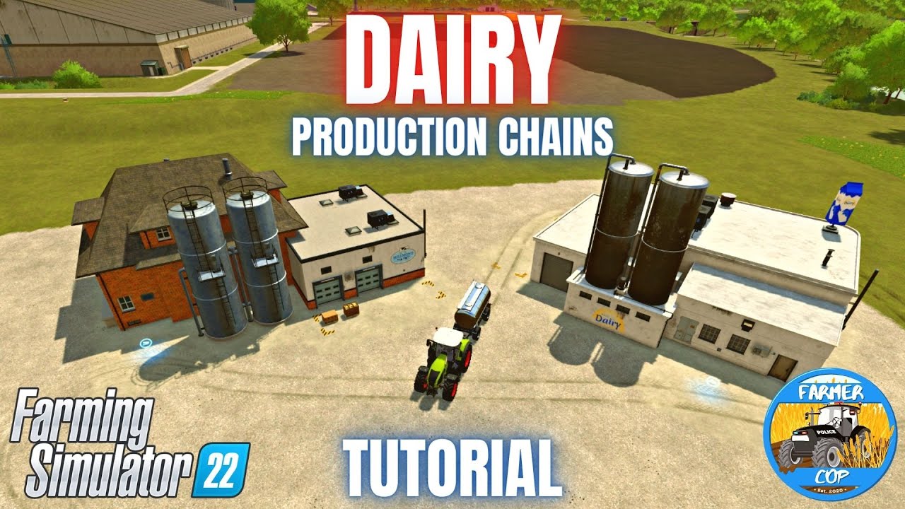 РУКОВОДСТВО ПО МОЛОЧНОМУ ПРОИЗВОДСТВУ - Farming Simulator 22