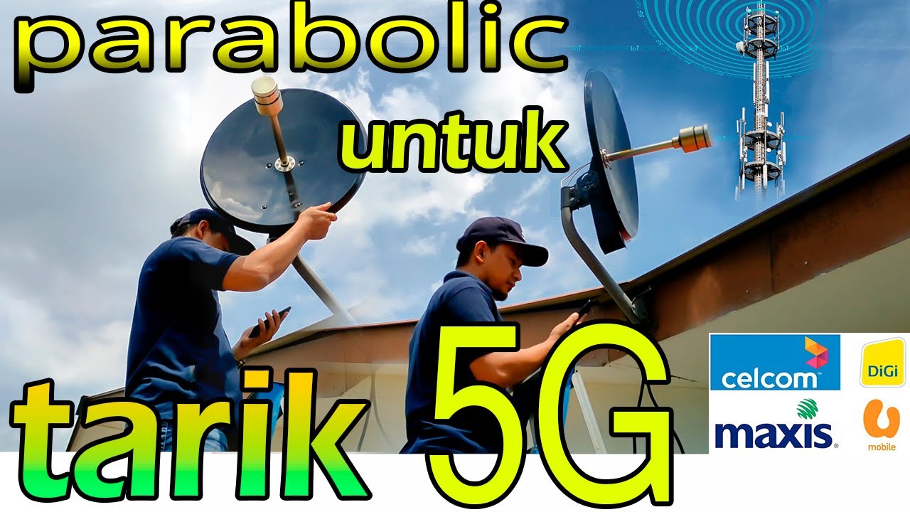 Parabolic internet 5G .free internet .sim card unlimited hotspot .Cara pasang Feed Horn astro dish