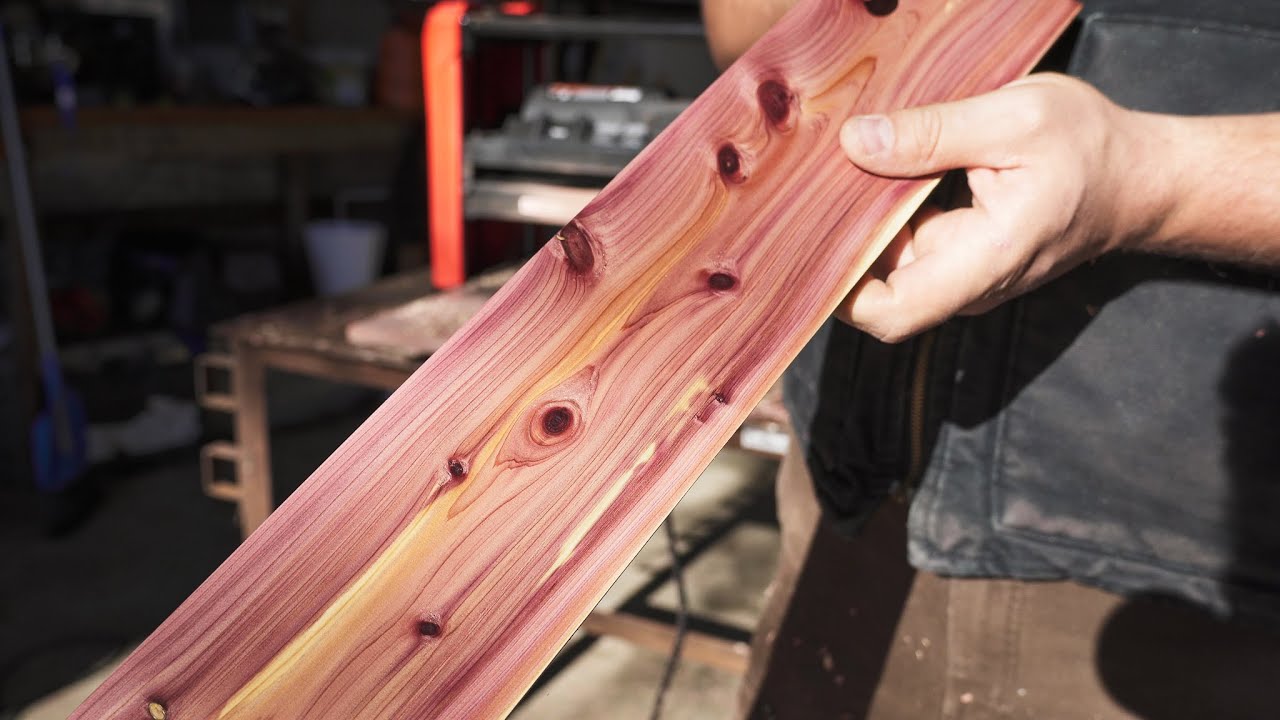 Milling Eastern Red Cedar For A Project You Have Requested | Woodland Mills HM122