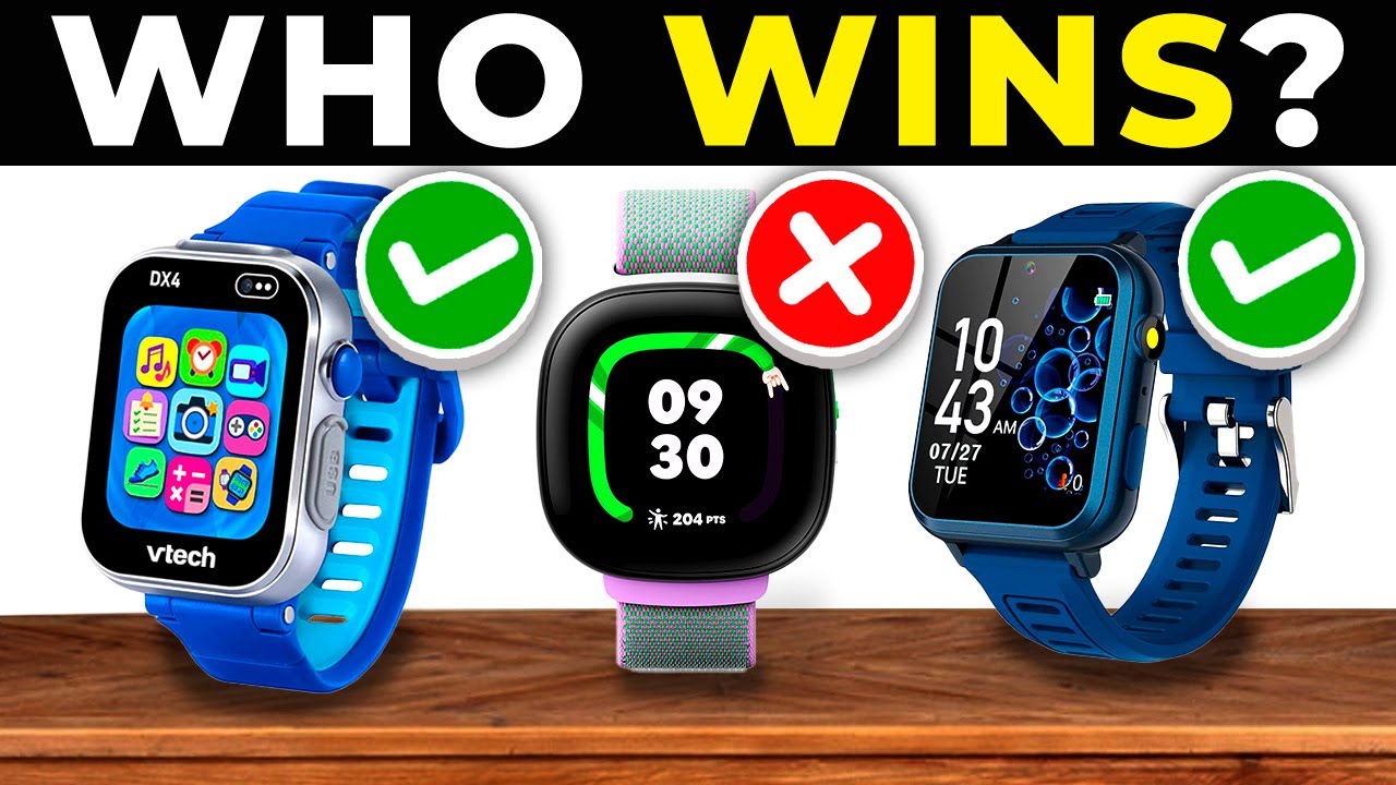 TOP 5 BEST SMARTWATCHES for KIDS 2025 | Best KIDS SMARTWATCHES on AMAZON