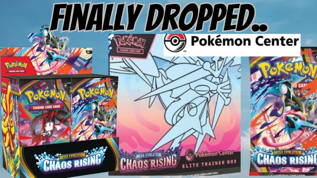 В Pokemon Center наконец-то выпустили Chaos Rising&hellip;