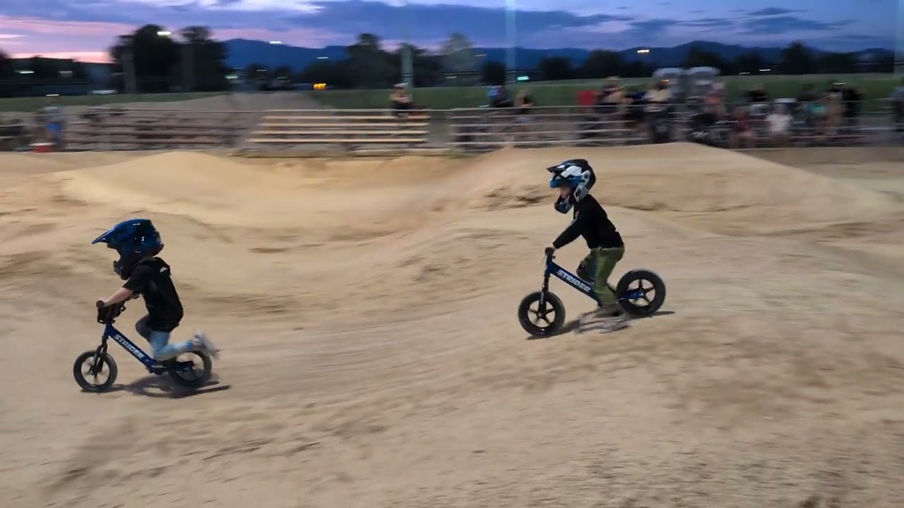 Nellis BMX Balance Bike Racing 8-20-2025
