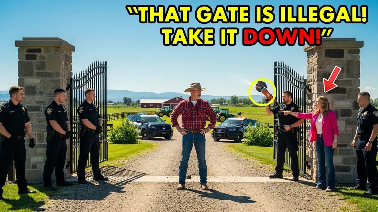 HOA Karen Called the Police to Dismantle Our Farm Gate — Too Bad I’m the Sheriff