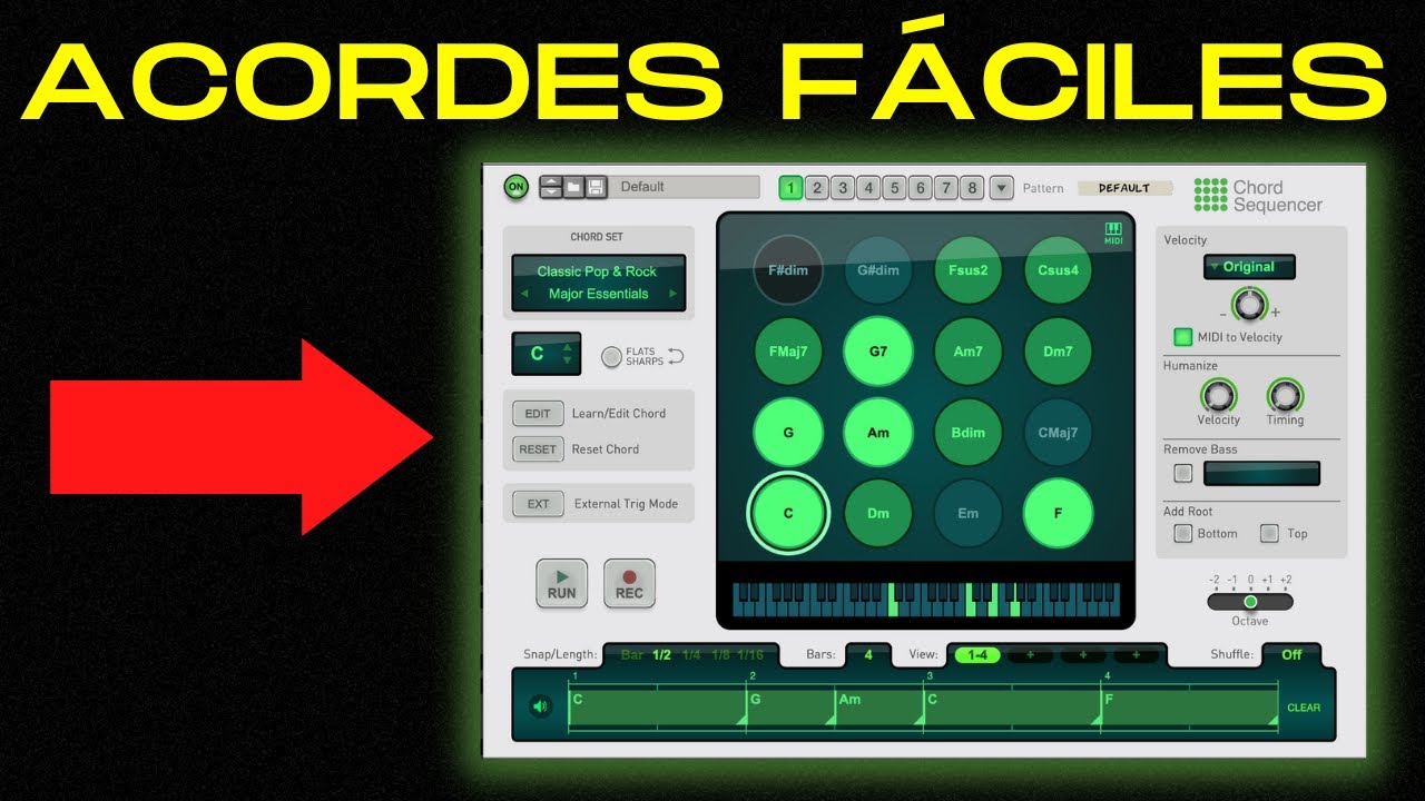 CONOCE EL NUEVO PLUGIN DE ACORDES -  Reason 12 - Tutorial