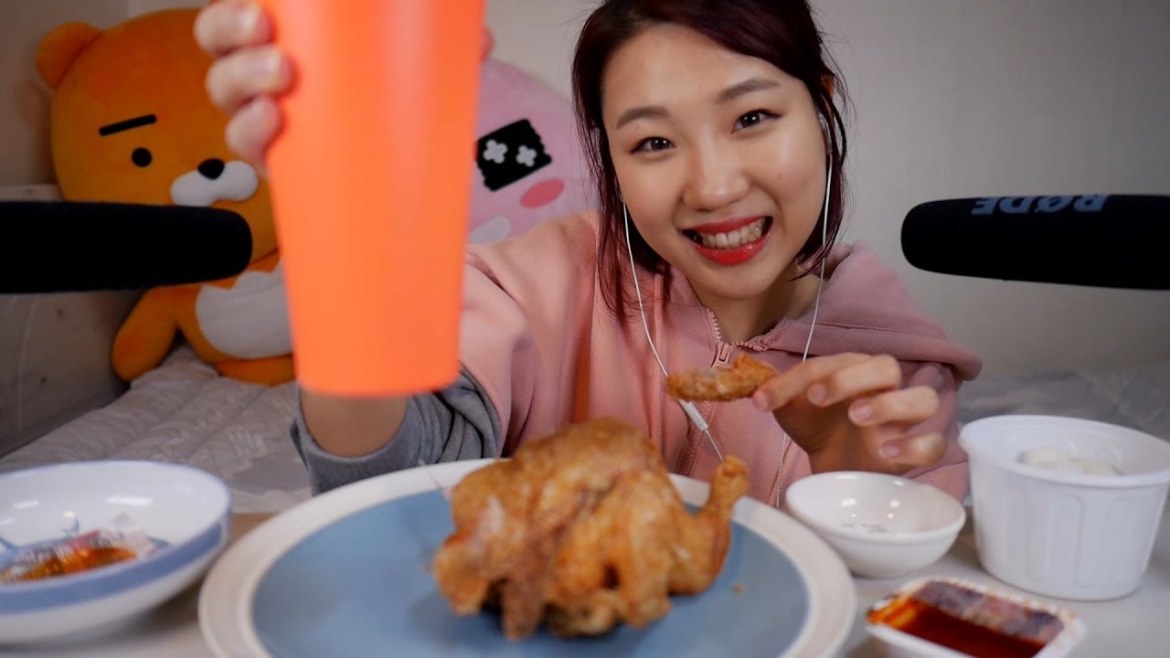 [ASMR] 혼자 치맥해? 같이 치맥해! 옛날통닭 리얼 사운드 | 한신포차 옛날통닭