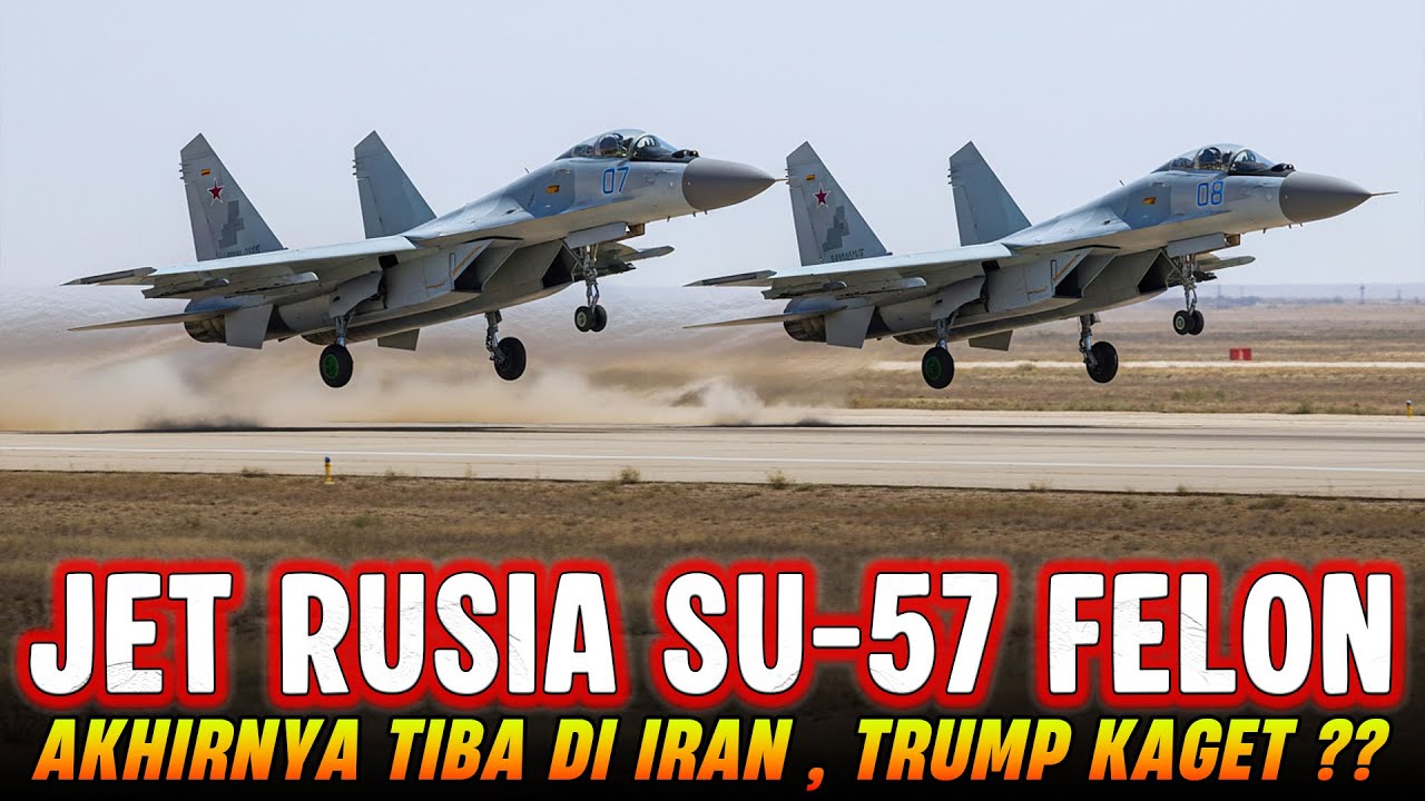 RUSIA KIRIM JET SU-57 FELON UNTUK IRAN‼️AS MULAI TARIK MUNDUR PASUKAN‼️