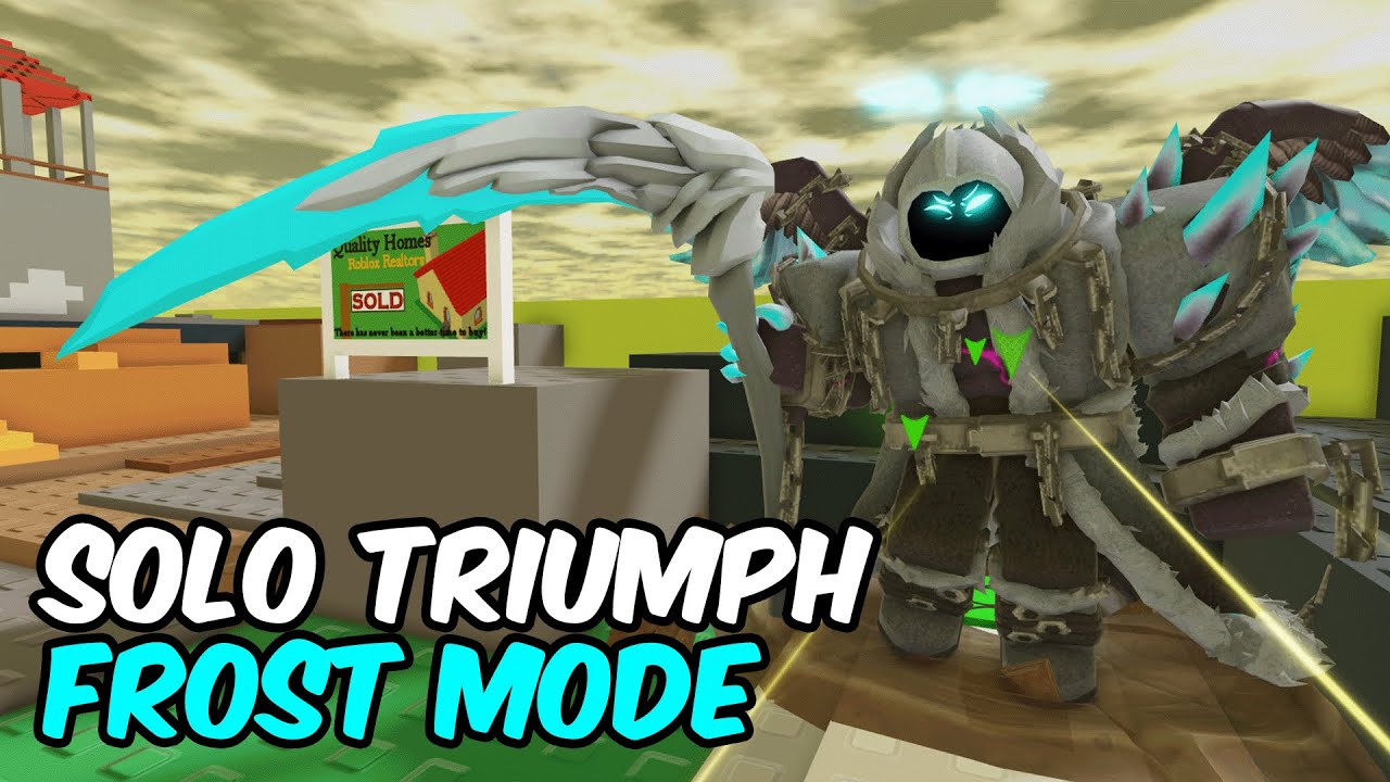 SOLO FROST MODE - BEST LOADOUT | Tower Defense Simulator | ROBLOX