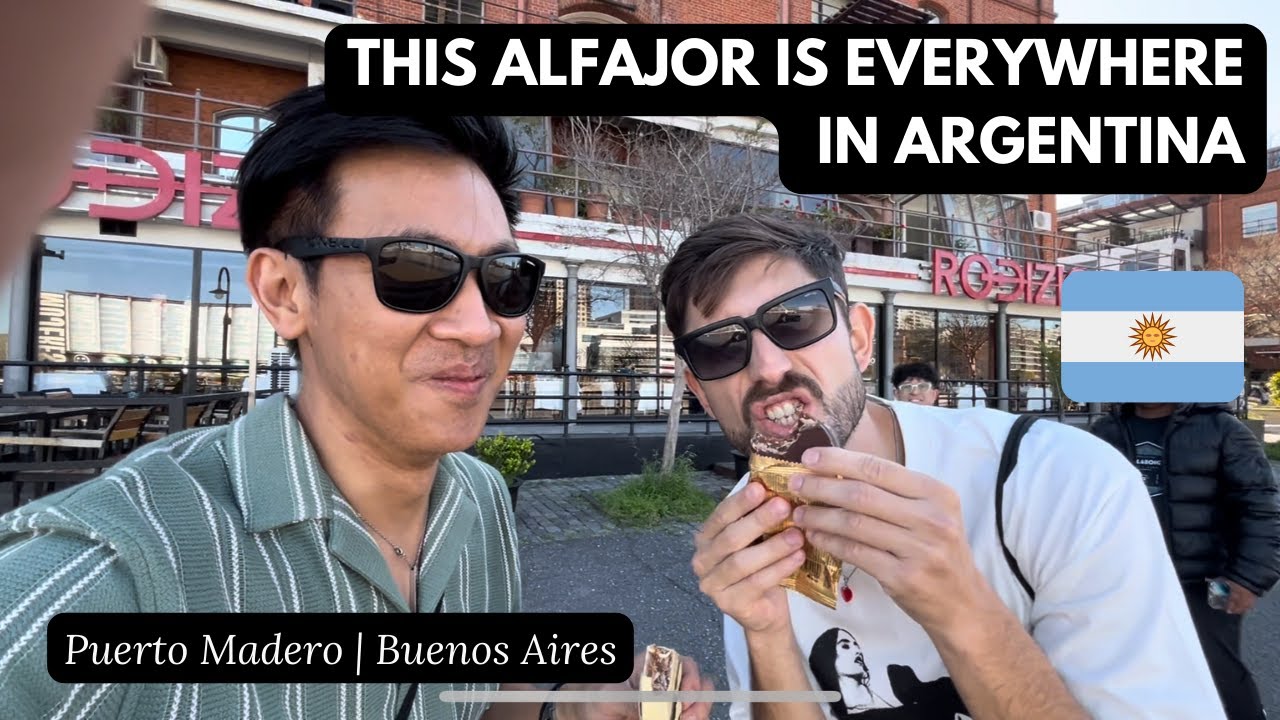 Walking Through Puerto Madero | Trying the Famous Cachafaz Alfajor