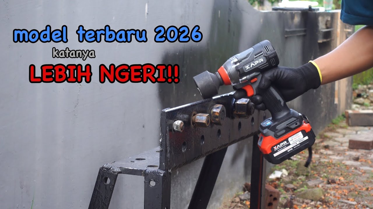 Wiss,, ini yg katanya RAJA IMPACT??..🤔 - NEW X-APR AP29+ CORDLESS BRUSHLESS IMPACT WRENCH 550NM 2026